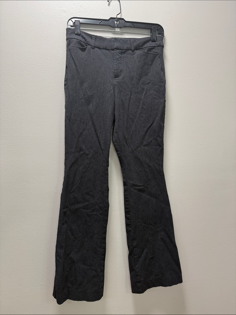 Old Navy Dark Gray Pixie Flare High-Rise Pants